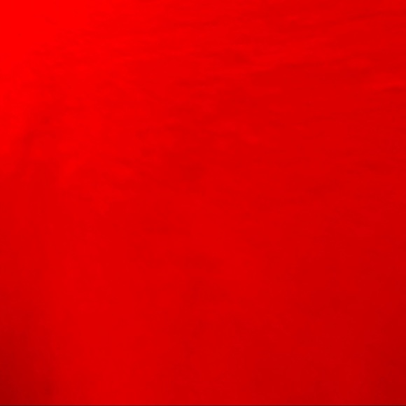 Merona Tee Shirt Red Solid Christmas Stretch - Picture 5 of 6